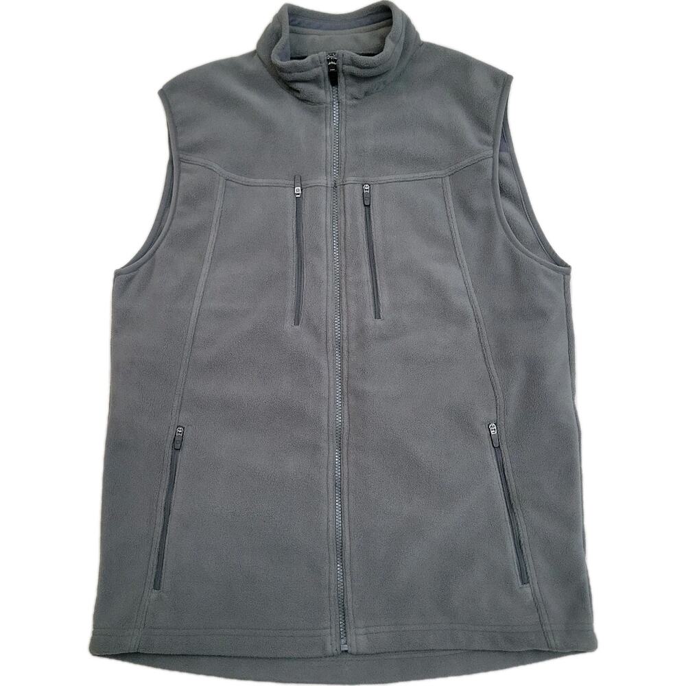 SCOTTeVEST Fireside Fleece Vest Utility Mens Size Medium Full Vest 15 Pocket